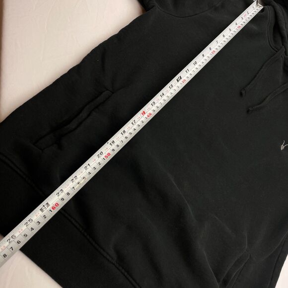 ~ ALLSAINTS Mens Raven Pullover Ramskull Hoodie Med Sweatshirt Kangaroo Pocket - Picture 7 of 16